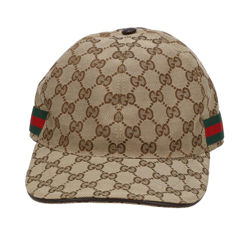 GUCCI グッチ GUCCI GGキャンバスベースボールキャップ/GGキャンバスベースボールキャップ/200035//Aランク/37