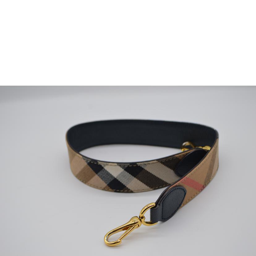 BURBERRY バーバリー/ハウスチェックバックル2wayレザーハンド/4030195//66B/Aランク/89