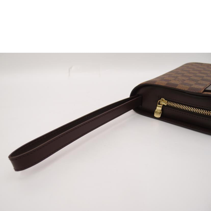 LOUIS VUITTON ルイ・ヴィトン クラッチバッグ セカンドバッグ 市松模様 ブラウン/サンルイ/ダミエ・エベヌ/N51993//FL0012/SAランク/69