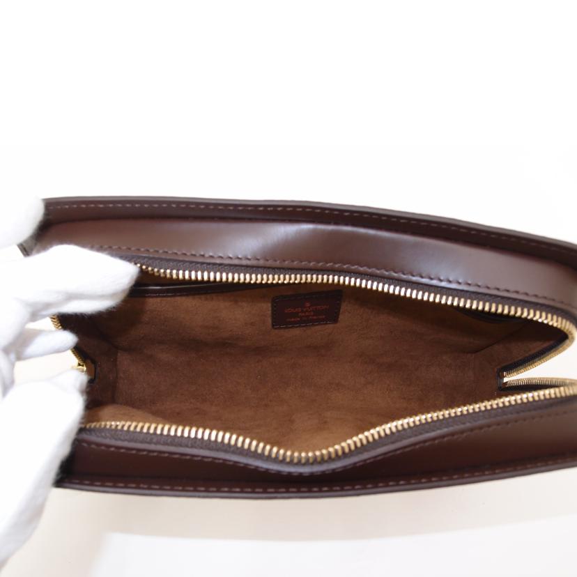 LOUIS VUITTON ルイ・ヴィトン クラッチバッグ セカンドバッグ 市松模様 ブラウン/サンルイ/ダミエ・エベヌ/N51993//FL0012/SAランク/69