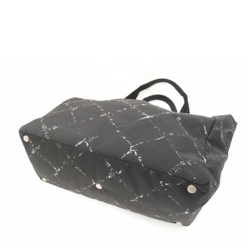 CHANEL シャネル/旧トラベルライントートMM/ブラック//6420741/ABランク/69