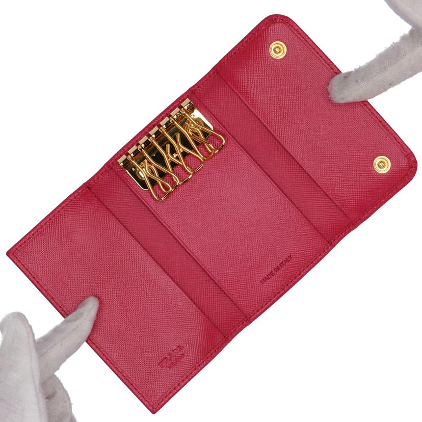 PRADA プラダ PRADA キーケース カーフピンク レディース/キーケース/1M0222//295**/Aランク/37