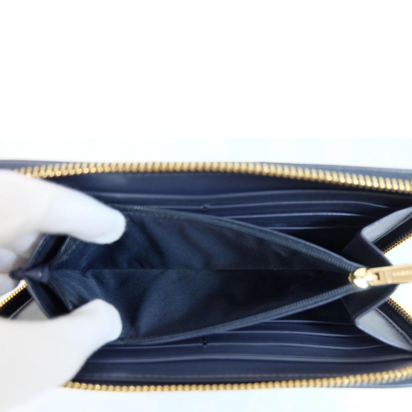 COACH コーチ/PVCシグネチャーストライプラウンドファスナー長財布/F54630//A2046/Aランク/71