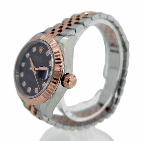 ROLEX ロレックス/デイトジャスト28/PG/チョコレート/10Pダイヤ/279171G//910QN895/Aランク/82
