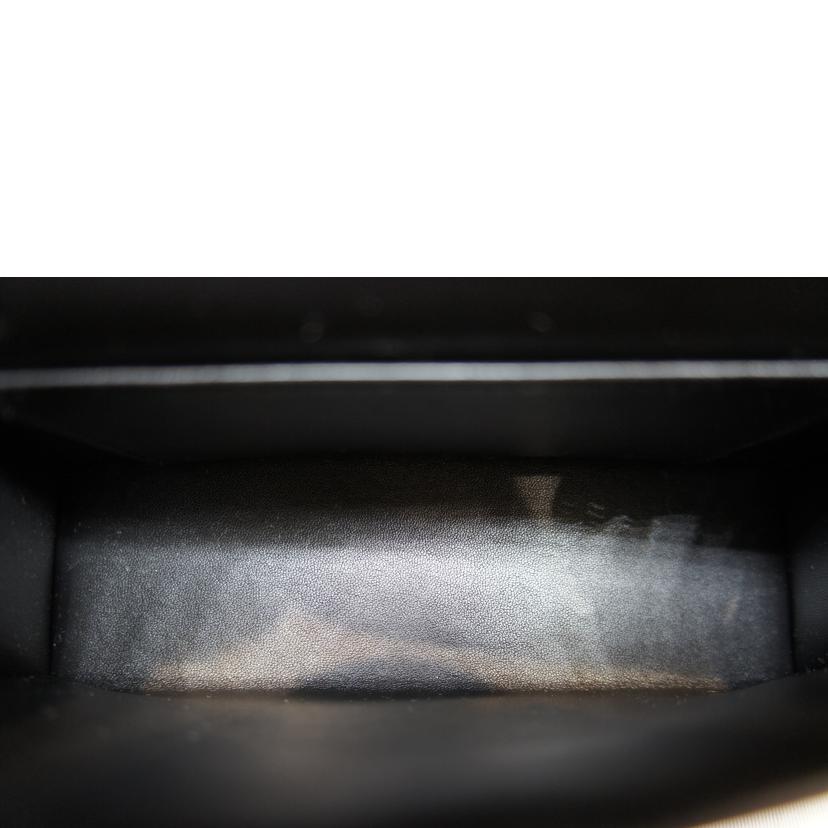 HERMES エルメス/ミニケリー2/20/ドゥ/ヴォーエプソンブラックゴールド金具////B/SAランク/92