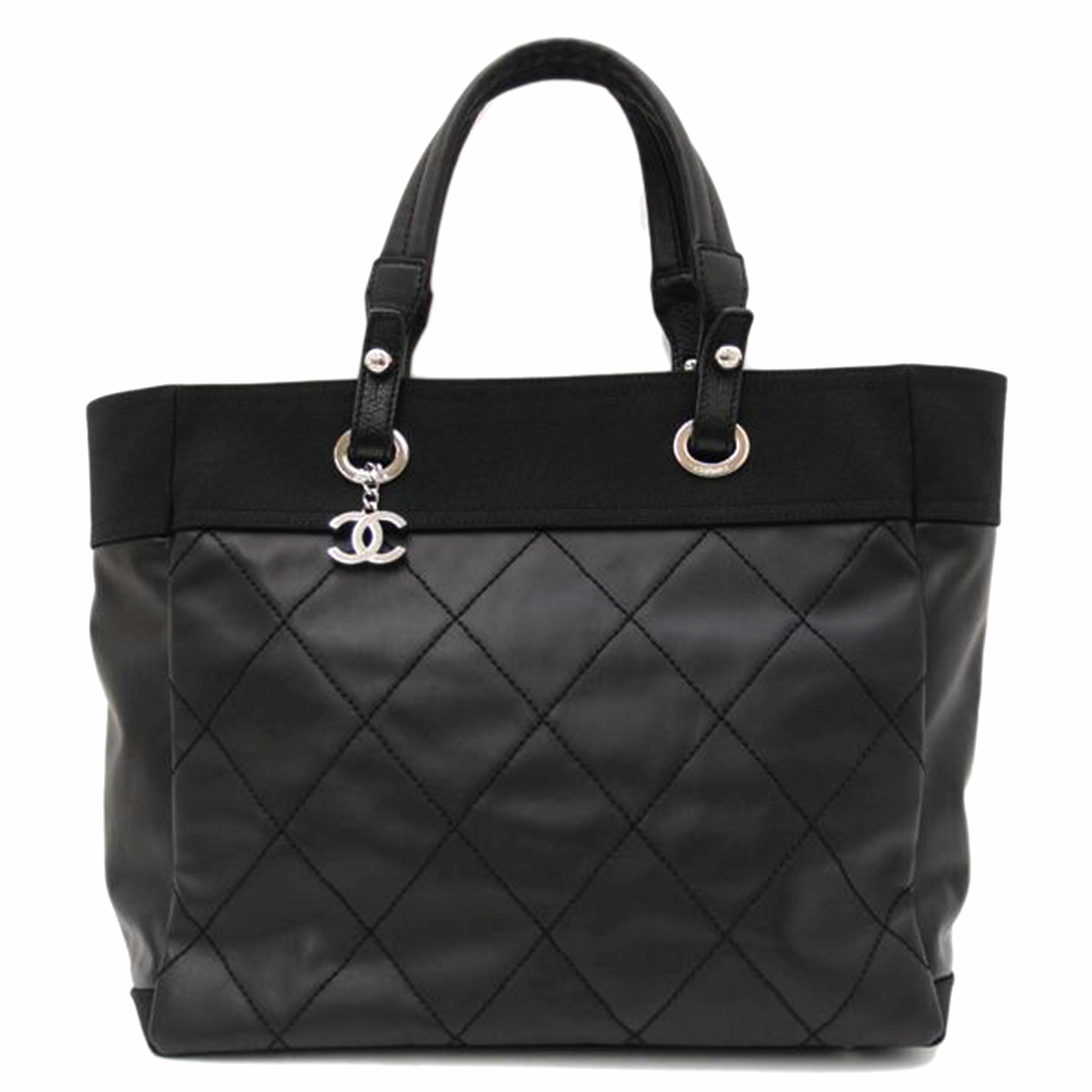 CHANEL シャネル/パリビアリッツトートMM/ブラック/A34209//16674653/SAランク/69