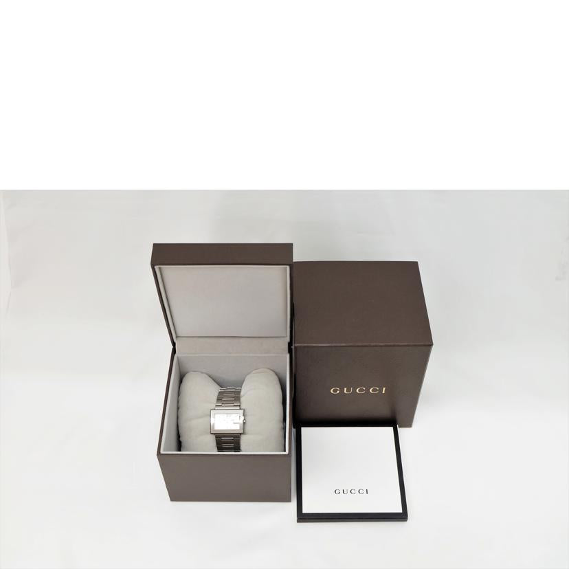 GUCCI グッチ/Gレクダングルレディースクオーツ/100L//142*****/ABランク/71