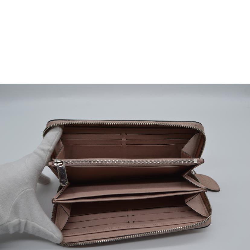 LV ルイヴィトン/ジッピー・ウォレット/モノグラム・マヒナ/マグノリア/M61868//TN1***/Bランク/89