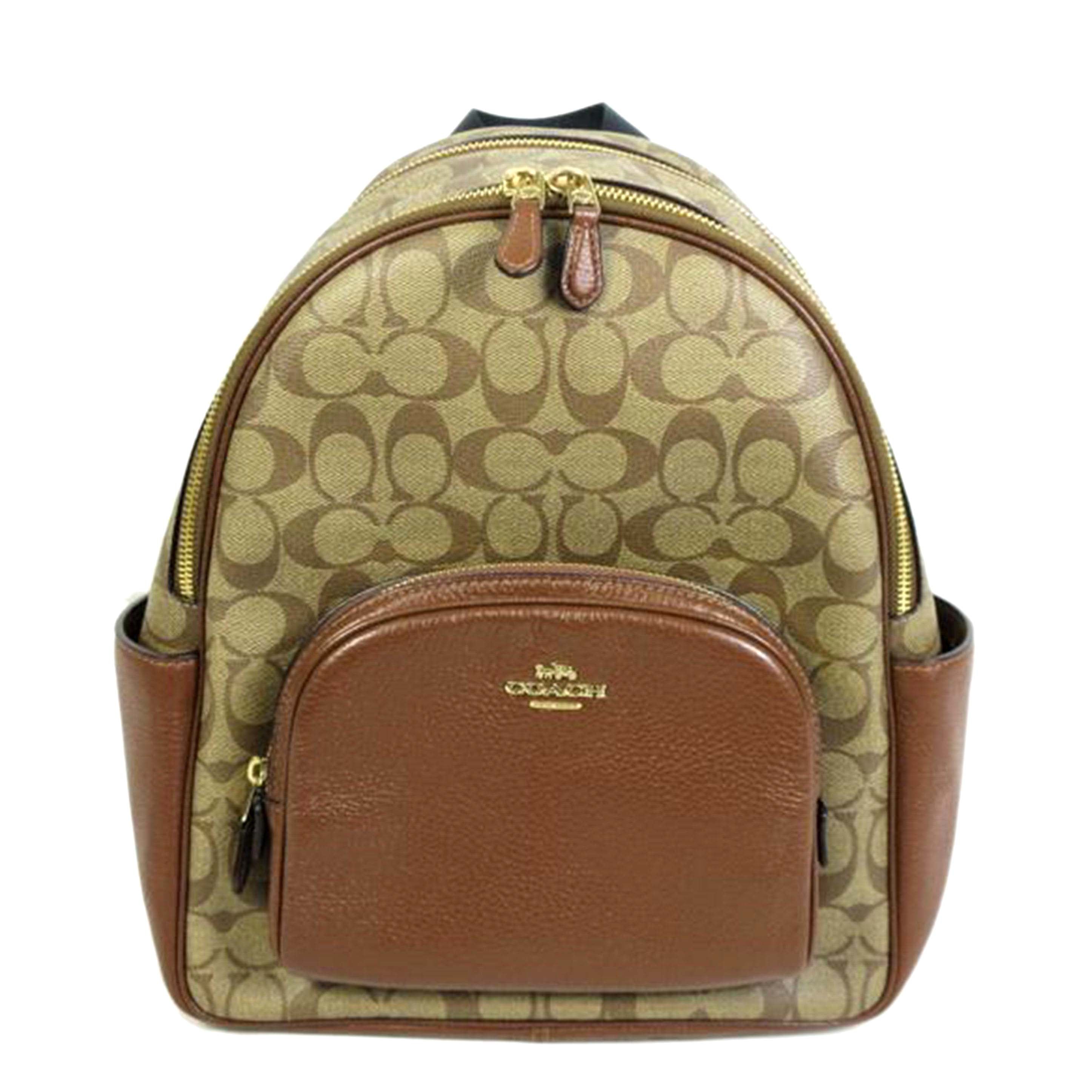 COACH コーチ/PVCシグネチャーリュック/5671//B2121/Aランク/70