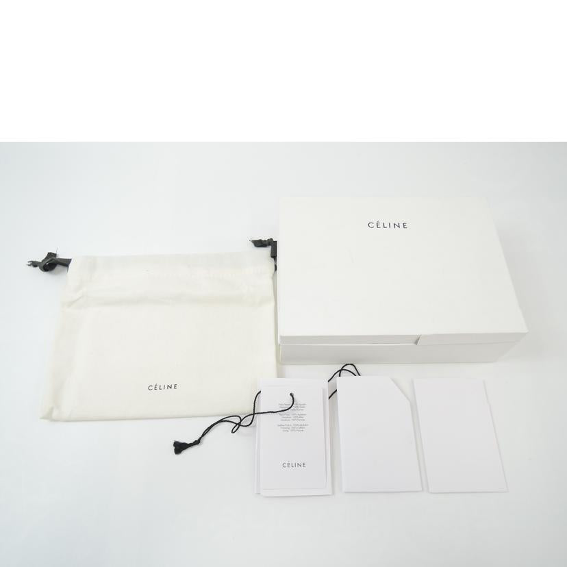 CELINE セリーヌ/レザー/ラウンドファスナー/グリーン×ブラック/105013AFF//U-PG-0147/ABランク/06