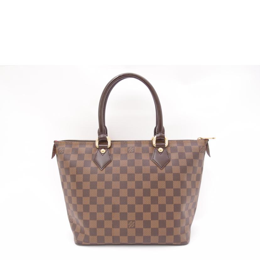 LOUIS VUITTON ルイ・ヴィトン トート 手提げ 市松模様 ブラウン レディース/サレヤPM/ダミエ・エベヌ/N51183//VI1097/Aランク/69