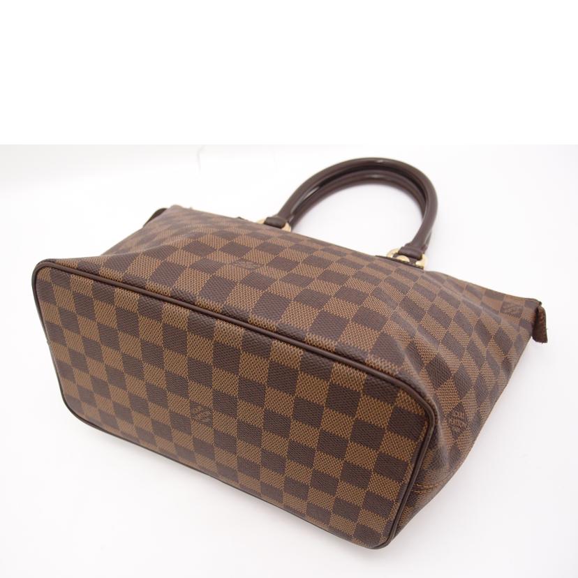 LOUIS VUITTON ルイ・ヴィトン トート 手提げ 市松模様 ブラウン レディース/サレヤPM/ダミエ・エベヌ/N51183//VI1097/Aランク/69
