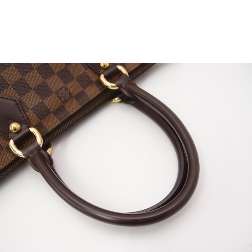 LOUIS VUITTON ルイ・ヴィトン トート 手提げ 市松模様 ブラウン レディース/サレヤPM/ダミエ・エベヌ/N51183//VI1097/Aランク/69