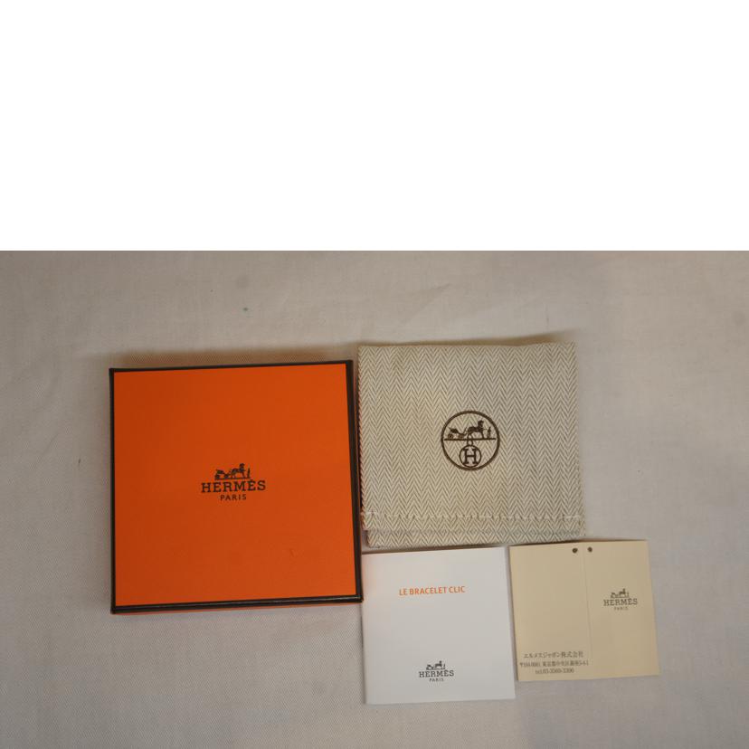 HERMES エルメス/クリッククラック/HバングルSVBK//Sランク/92