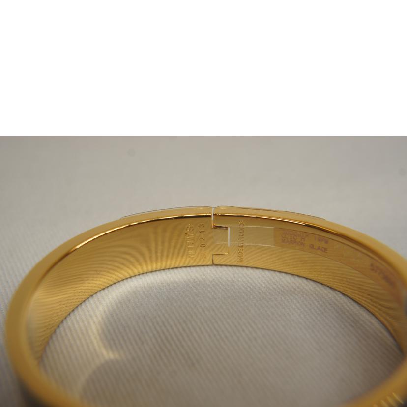 HERMES エルメス/クリッククラック/HバングルGD//Sランク/92