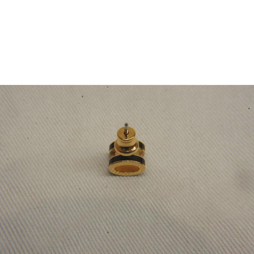 HERMES エルメス/ミニポップアッシュHピアスGDBK//Sランク/92