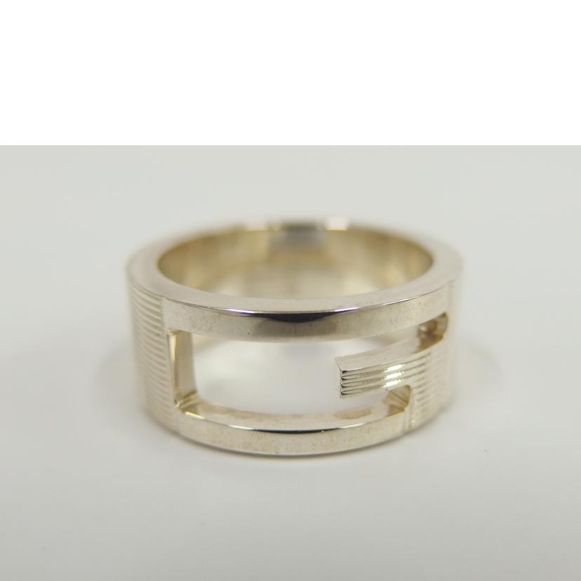 GUCCI/Gリング シルバー未使用//SAランク/82