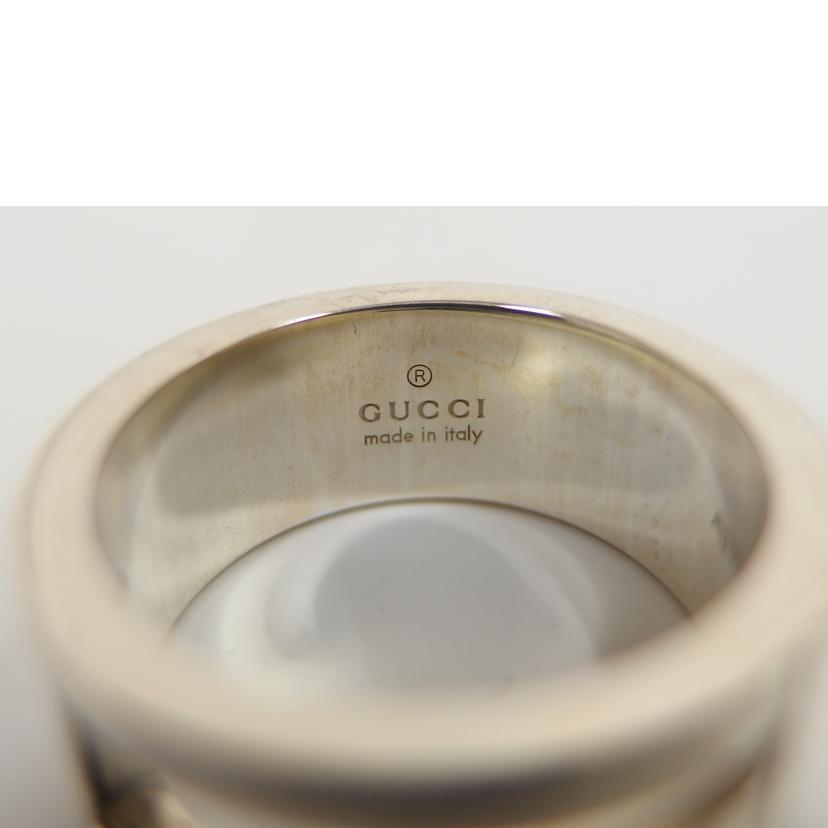GUCCI/Gリング シルバー未使用//SAランク/82