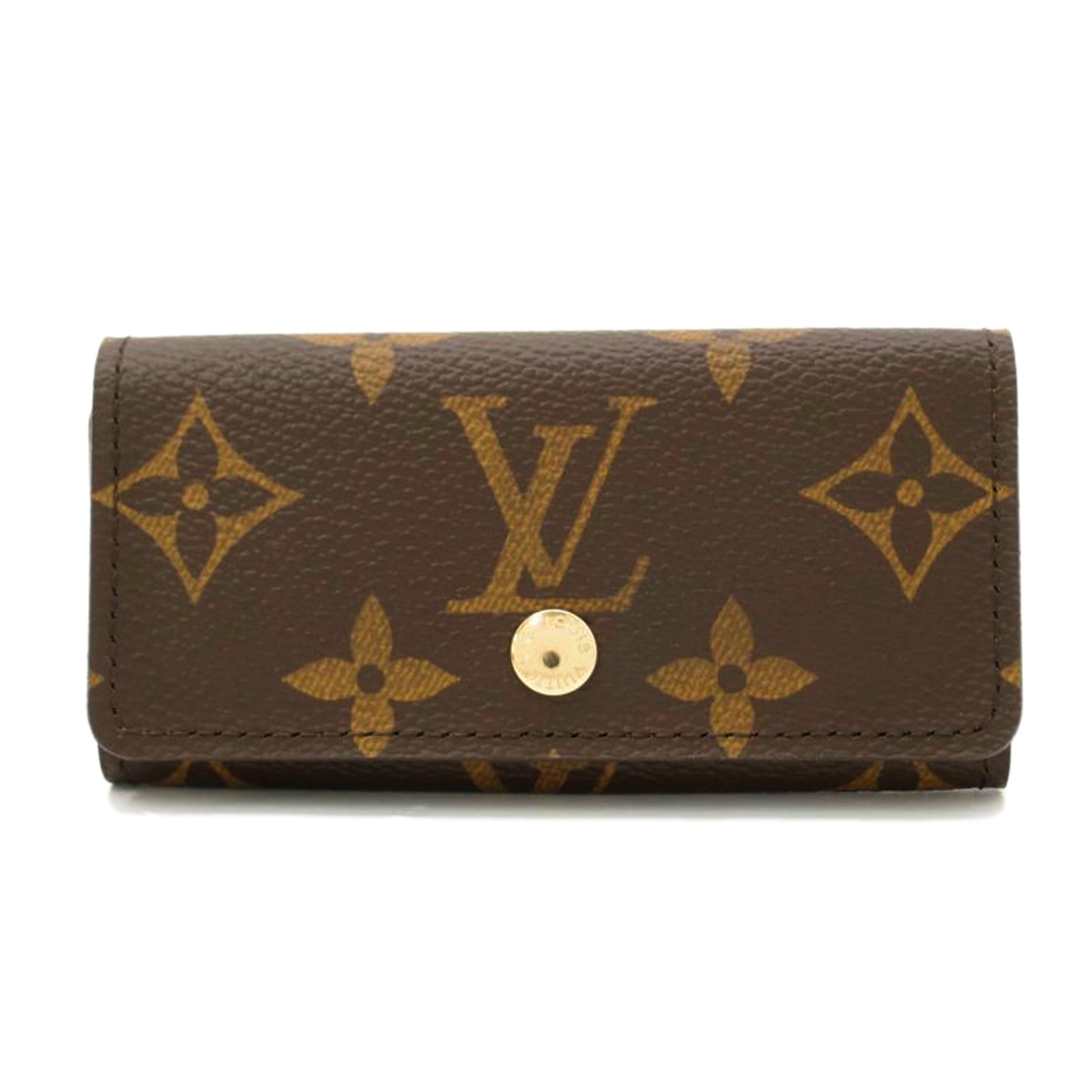 LOUIS VUITTON ルイ・ヴィトン キーケース 4連 ブラウン/ミュルティクレ4/モノグラム/M69517//CT5018/SAランク/69