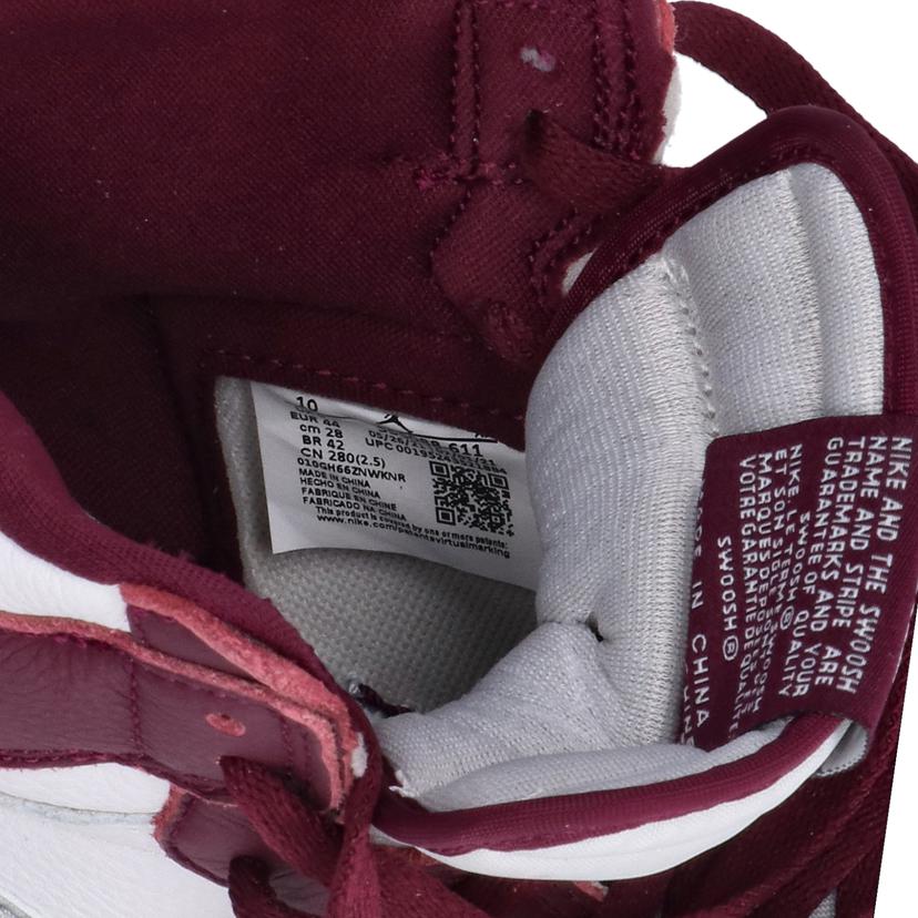 NIKE ナイキ NIKE AIR JORDAN1 RETORO HIGH OG メンズ/AJ1 RETRO HIGH OG/555088 611//Sランク/37