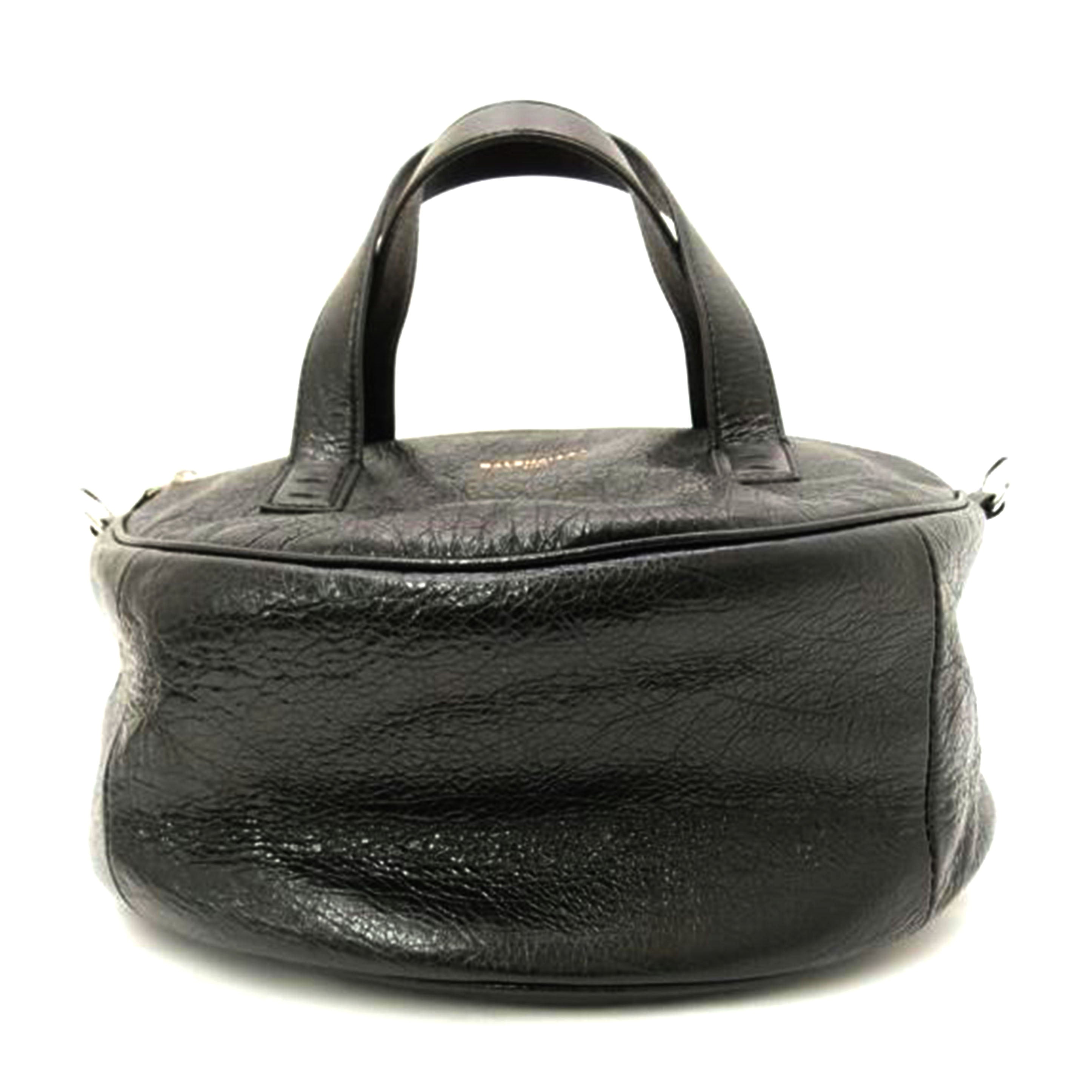 BALENCIAGA バレンシアガ ハンドバッグ ショルダーバッグ 2way レザー 黒/エアホーボーS/ブラック/466844//SAランク/69