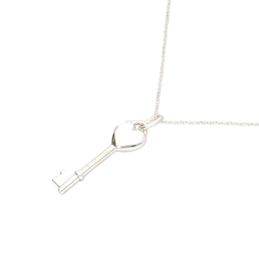 TIFFANY&CO. ティファニー/エナメルハートキーペンダントネックレス/SV//Aランク/75