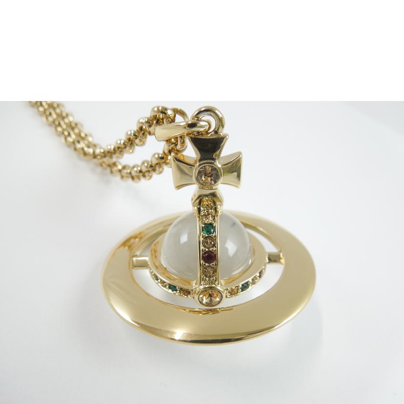 ヴィヴィアン/スモールオーブペンダント/ゴールド色/77cm/63020096//ABランク/83