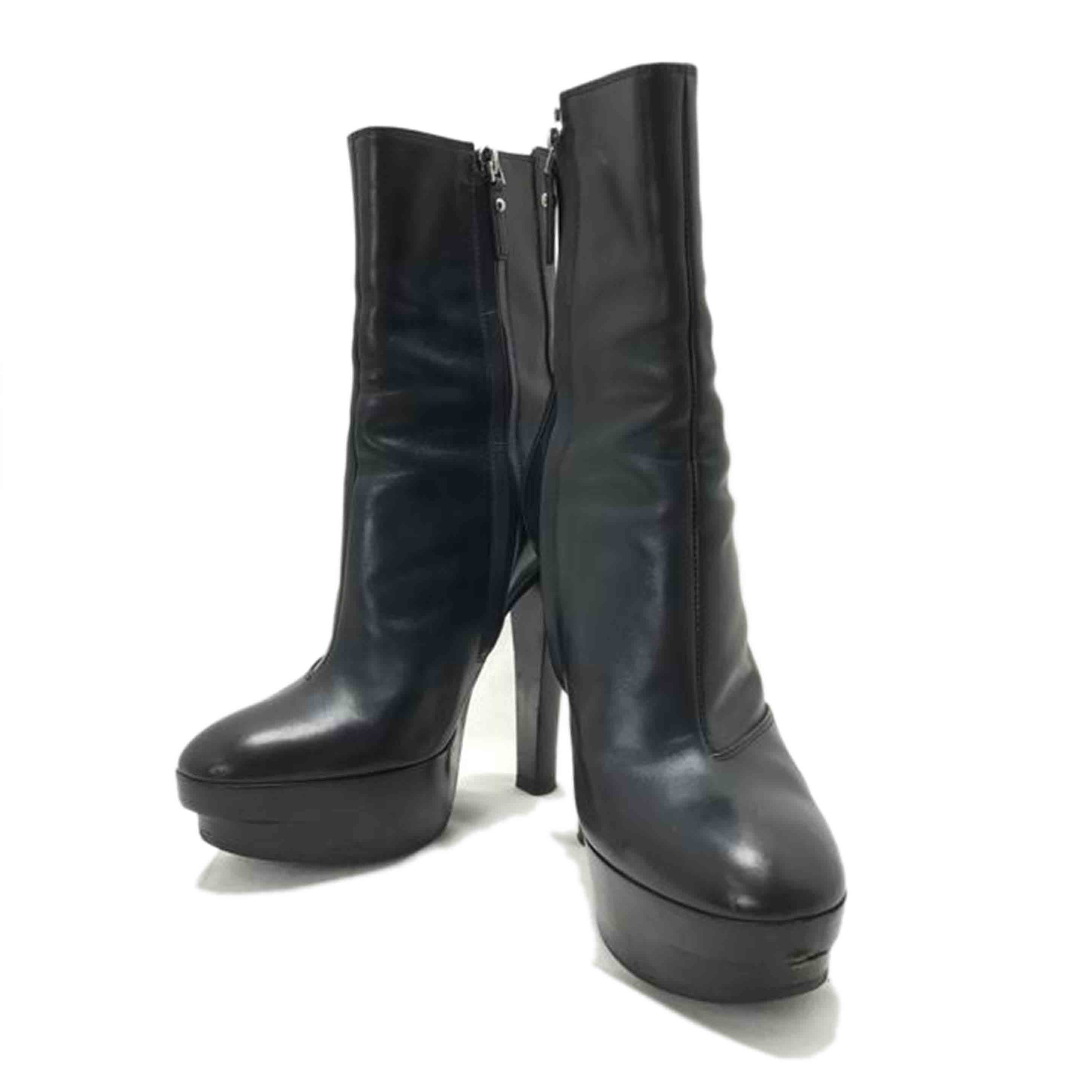 LV ルイヴィトン/レザーショートブーツ//MQ0078/Bランク/51