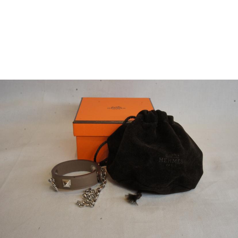 HERMES エルメス/グローブクリップRivale//SAランク/92