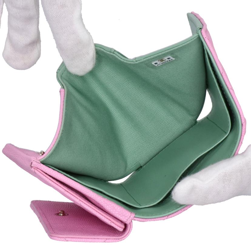 CHANEL シャネル/クラシックスモールフラップウォレット//PT3*****/SAランク/75