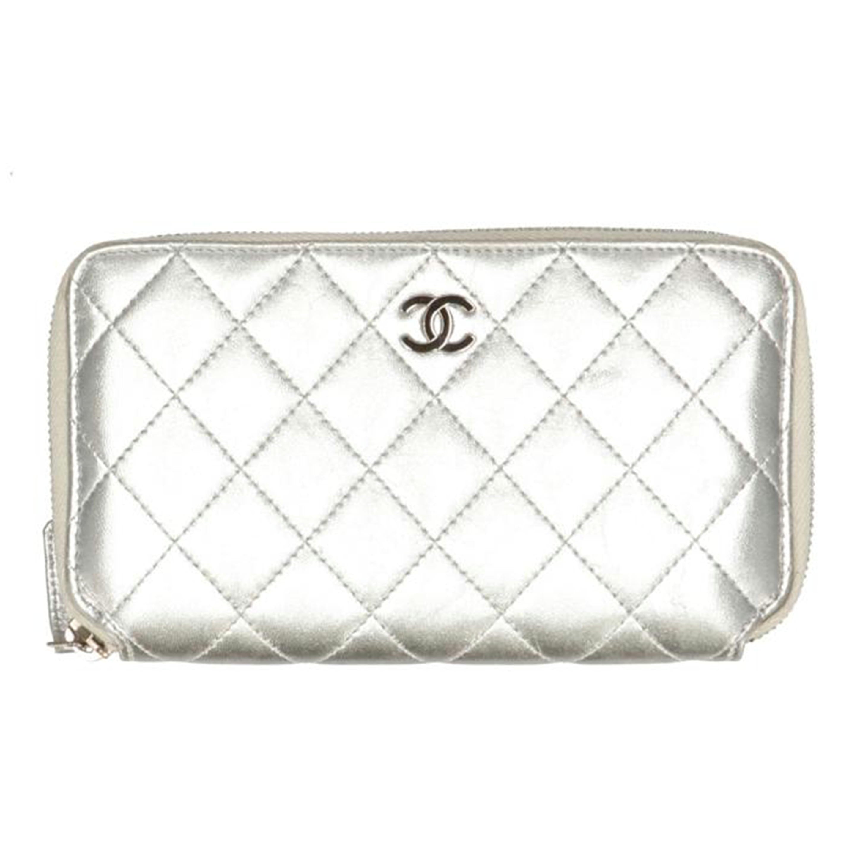 CHANEL シャネル/マトラッセラウンドファスナー//13871152/Bランク/75