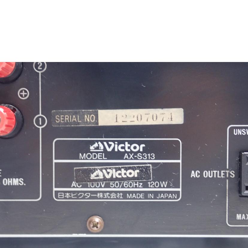 Victor Victor/プリメインアンプ/AX-S313//12207071/Bランク/62