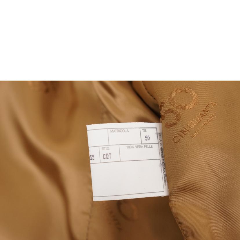 CINQUANTA チンクアンタ/CINQUANTA ゴートスエードレザーJKT /H-503//SAランク/67