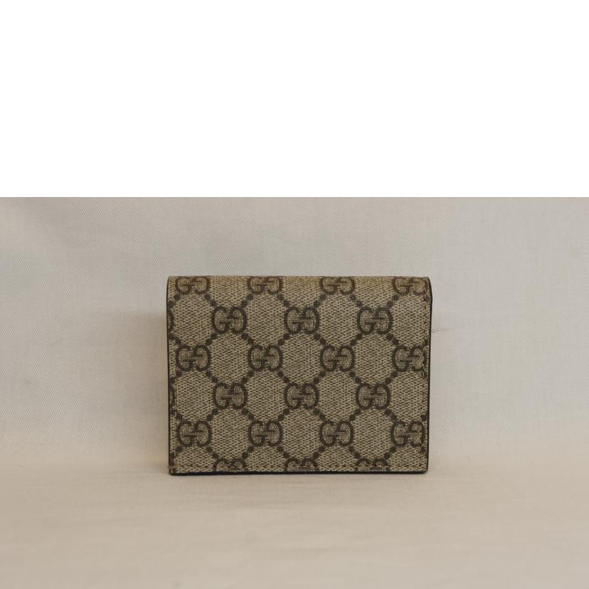 GUCCI グッチ/GGスプリーム/GGマーモントカードケースウォレット/658610//493***/Aランク/92