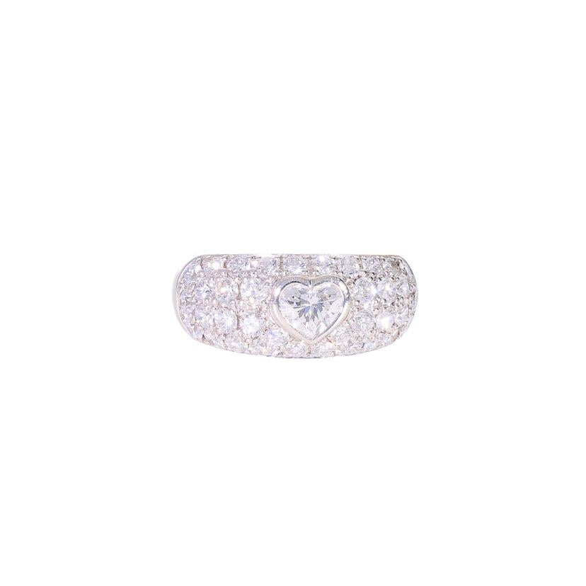/◎ PT900ダイヤリングD0.50/1.50ct//Aランク/59