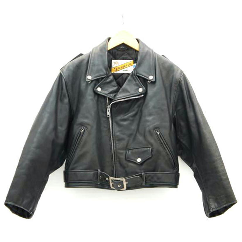 Schott ショット/ダブルライダースジャケット BLK//Bランク/78