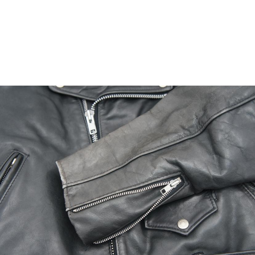 Schott ショット/ダブルライダースジャケット BLK//Bランク/78