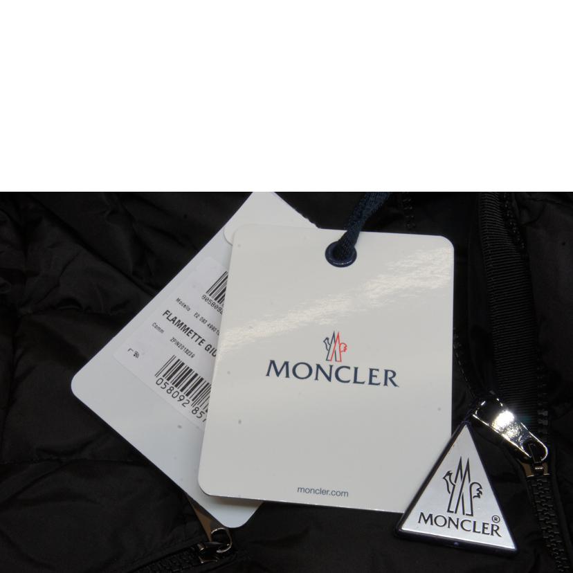 MONCLER モンクレール/FLAMMETTEフラメッテナイロンロングダウンコートブラック//SAランク/92