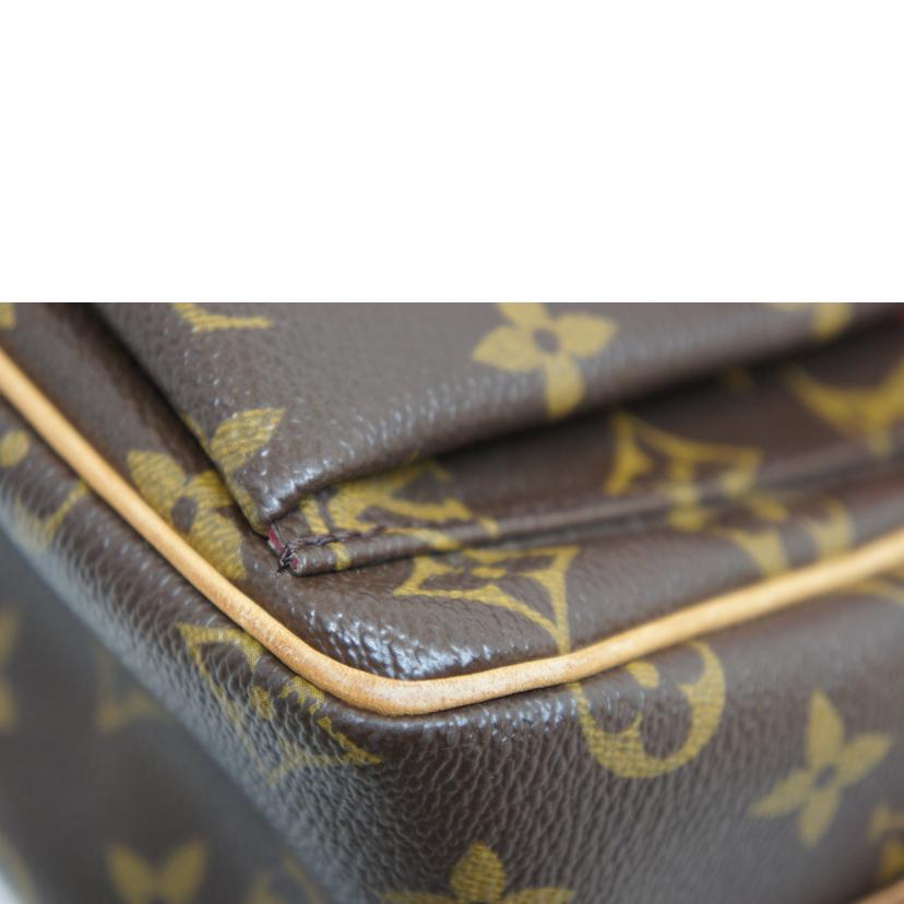 LOUIS VUITTON ルイヴィトン ルイ・ヴィトン ビトン ショルダーバッグ ハンドバッグ トートバッグ ブラウン メンズ レディース 定番 人気 LV 斜め掛け 肩がけ/ヴィバシテPM/モノグラム/M51165//VI1***/ABランク/92