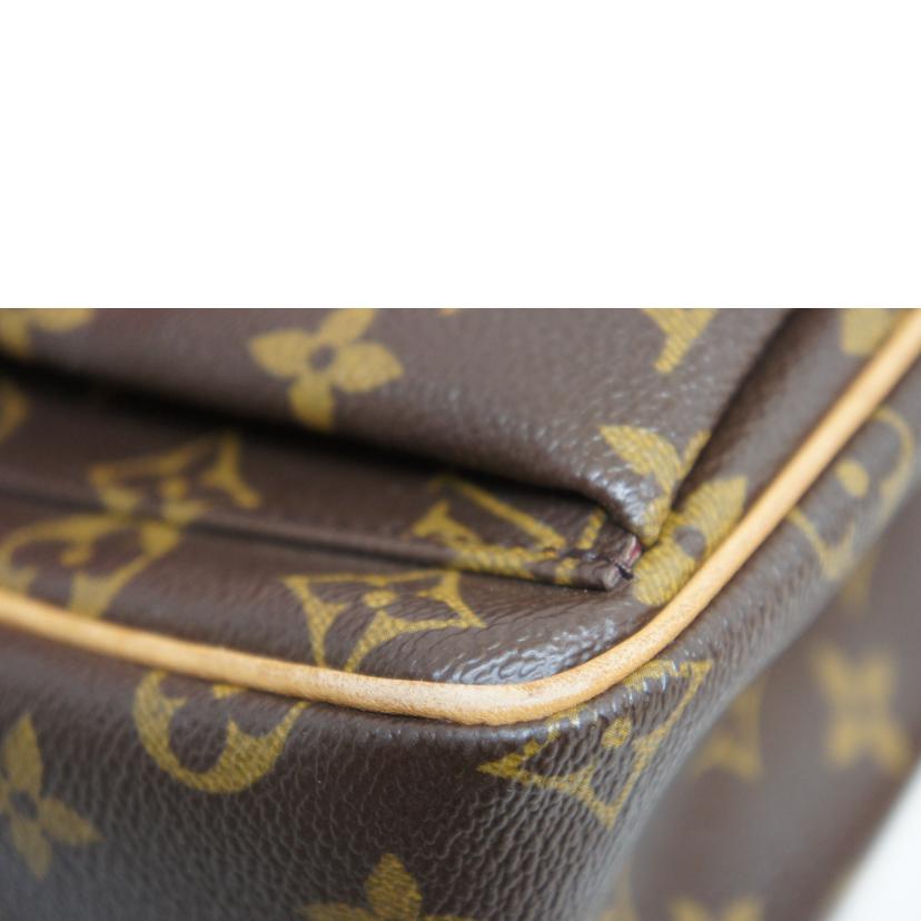 LOUIS VUITTON ルイヴィトン ルイ・ヴィトン ビトン ショルダーバッグ ハンドバッグ トートバッグ ブラウン メンズ レディース 定番 人気 LV 斜め掛け 肩がけ/ヴィバシテPM/モノグラム/M51165//VI1***/ABランク/92