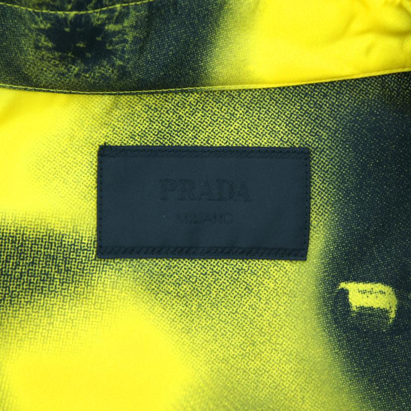 PRADA プラダ PRADA RE-NYLON LAMP シャツ メンズ/PRADA半袖シャツ/SC513//SAランク/37