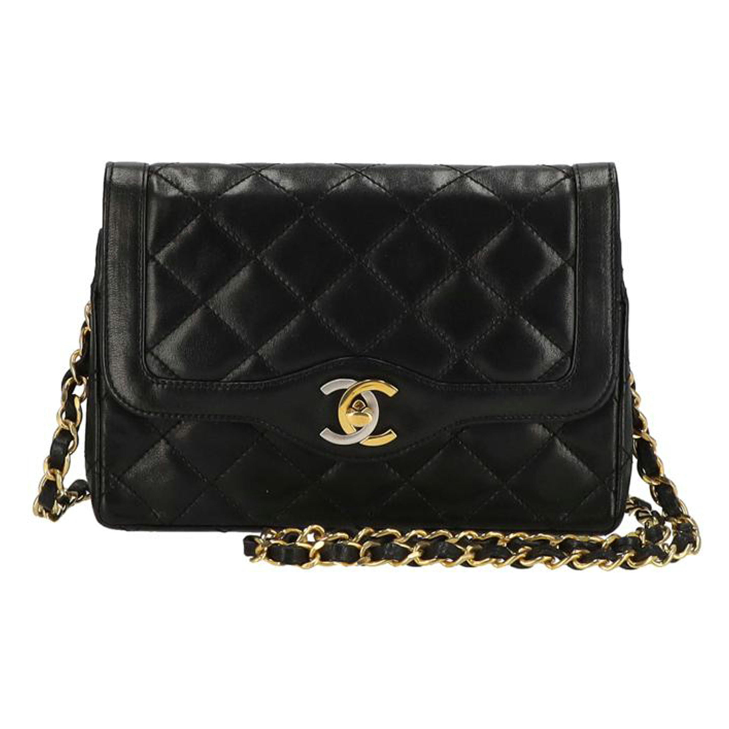CHANEL シャネル/ヴィンテージ/マトラッセチェーンショルダーパリ限定//142****/ABランク/09