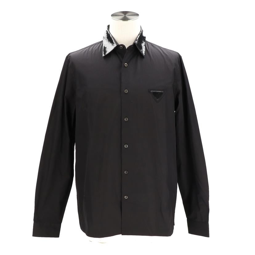 PRADA プラダ PRADA POPLINE シャツ メンズ/POPLINEシャツ/UCN412//Aランク/37
