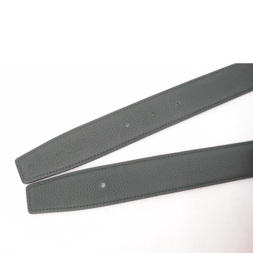 HERMES エルメス レザーベルト プレゼント/コンスタンスHベルト/カーキ/85cm//U F*/SAランク/69