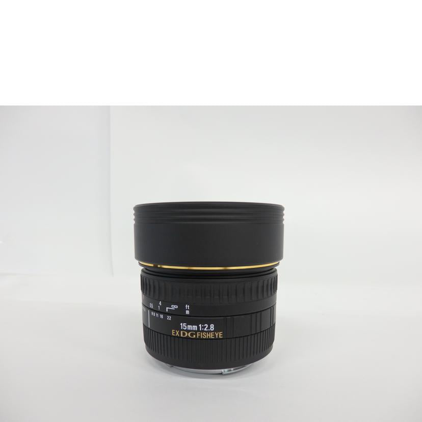 SIGMA シグマ/交換レンズ/15mm FISHEYE/15mm F2.8 EX DG DIAGONAL FISHEYE//12268593/Aランク/05