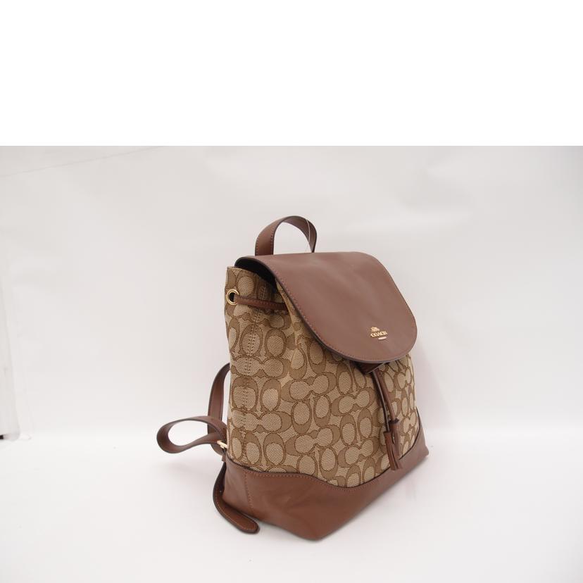 COACH コーチ 茶 バックパック レディース/アウトラインシグネチャーリュック/ブラウン/F73313//K1921/SAランク/69