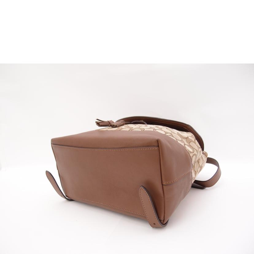 COACH コーチ 茶 バックパック レディース/アウトラインシグネチャーリュック/ブラウン/F73313//K1921/SAランク/69