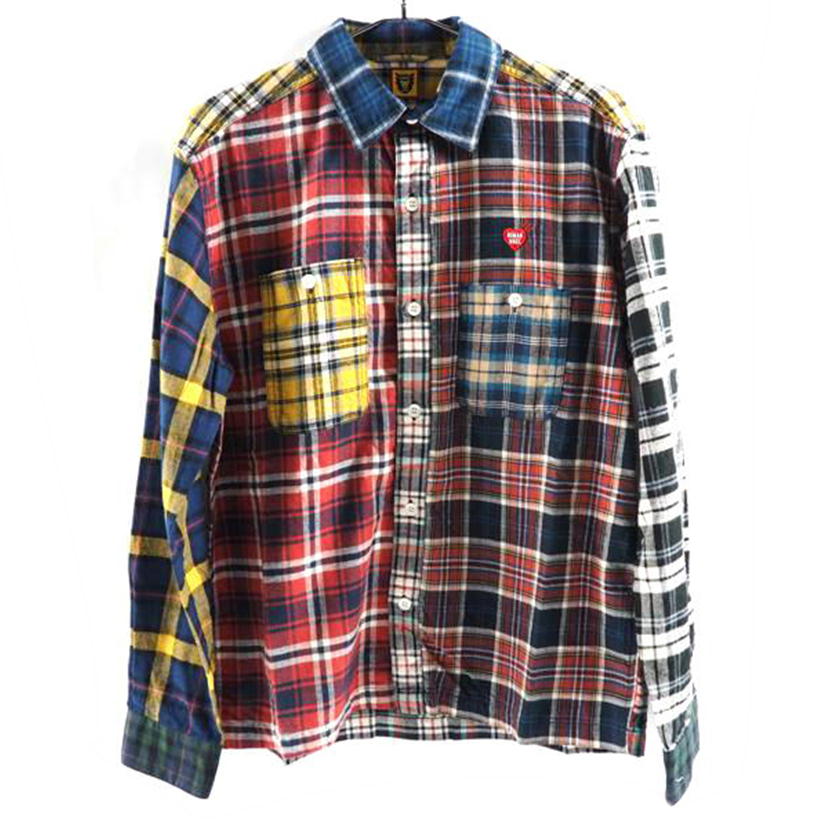 HUMAN MADE ヒューマン メイド/クレイジーパターン チェックシャツ/HM22SH009//Aランク/79