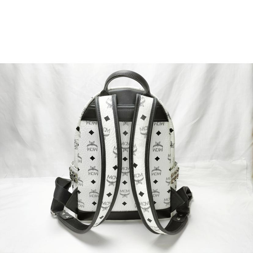 MCM エムシーエム/ヴィセトス スターク サイドスタッズ付 バックパック/MMK6SVE37 WT001//ABランク/52
