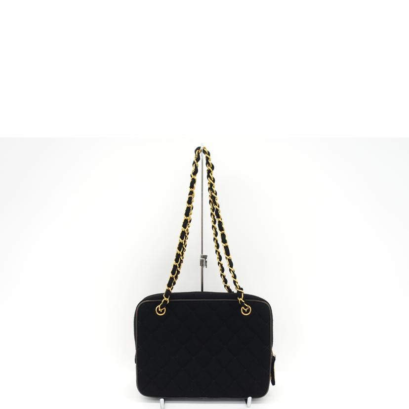 CHANEL シャネル/ヴィンテージ/マトラッセ/キルティングチャーンショルダー/GD金具//372****/Aランク/75